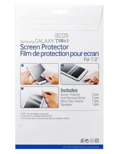 Protector de pantalla samsung tab 3 8" sm-t310 (2 udes)