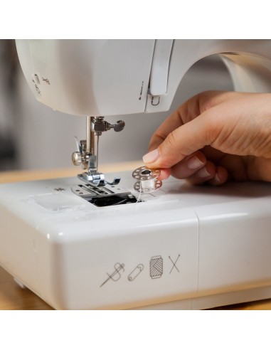 Maquina coser solac sw8230 - pedal - 16 puntadas - ojalador automÁtico