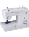Maquina de coser jata mc744 - 33 diseños de puntada - 2 portacarretes - motor 60w - luz integrada