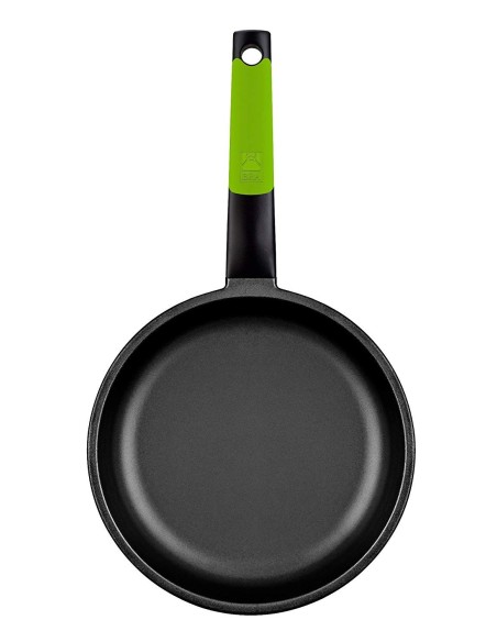 Sarten prior bra a121450 - Ø18cm - espesor 5mm - aluminio fundido - teflon antiadherente