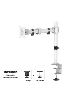 Newstar NM-D135WHITE - Soporte de escritorio  para monitor - Color blanco. NM-D135WHITE kiwiku.com 2
