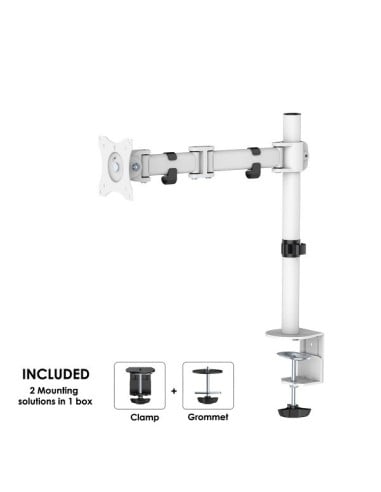 Newstar NM-D135WHITE - Soporte de escritorio  para monitor - Color blanco. NM-D135WHITE kiwiku.com