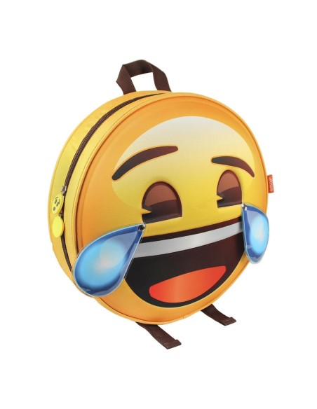 Mochila infantil 3d emoji  kiwiku.com