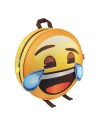 Mochila infantil 3d emoji Risas - Amarilla