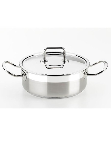 Cacerola Con Tapa BRA A340353 (20 cm) Acero inoxidable A340353 kiwiku.com