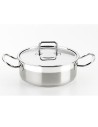 Cacerola Con Tapa BRA A340353 (20 cm) Acero inoxidable