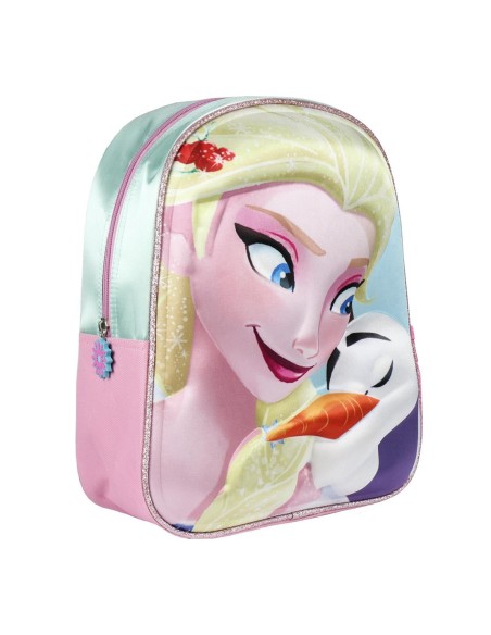 Mochila infantil 3d frozen elsa - 2100002094  kiwiku.com