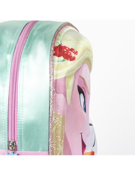 Mochila infantil 3d frozen elsa - 2100002094  kiwiku.com