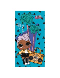 Toalla polyester lol surprise - azul - 2200004058  kiwiku.com
