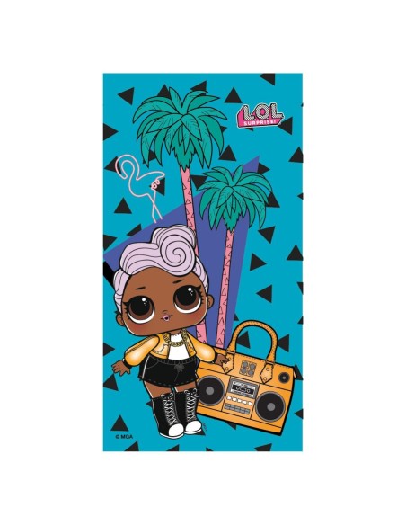 Toalla polyester lol surprise - azul - 2200004058  kiwiku.com