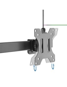 Soporte de mesa monitor db1727tn-b gira incli 2 brazos 17-27" negro DB1727TN-B kiwiku.com 2