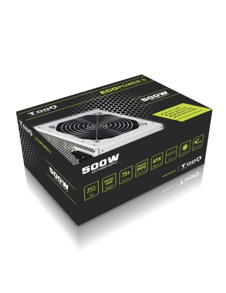 Fuente alim. tooq 500w atx EP-500SP kiwiku.com