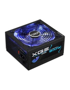 Fuente alimentacion 800w tooq gaming pfc-activo 80+ 8sata 14cm atx led azul TQXGEII-800SAP