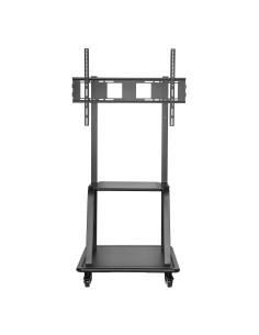 Tooq fs20100m-b soporte suelo ruedas 37-100 negro FS20100M-B kiwiku.com 2