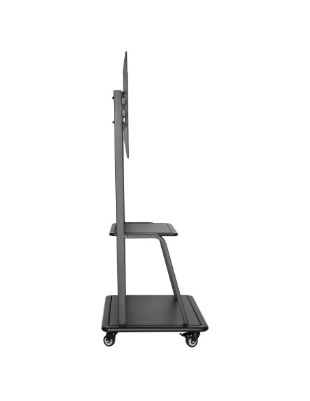 Tooq fs20100m-b soporte suelo ruedas 37-100 negro FS20100M-B kiwiku.com
