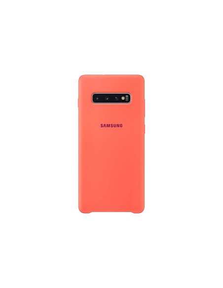 Samsung EF-PG975THEGWW - Funda original de silicona s10plus  Rosa