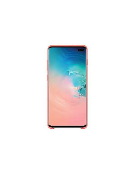 Samsung EF-PG975THEGWW - Funda original de silicona s10plus  Rosa