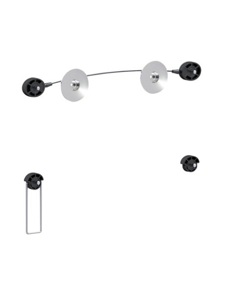 TooQ LED1055F-B - Soporte ultra delgado de pared monitor/TV/LED de 32 a 55 vesa
