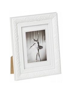 Walther Design CR040W Barock, Marco de madera, blanco, 30 x 40 cm