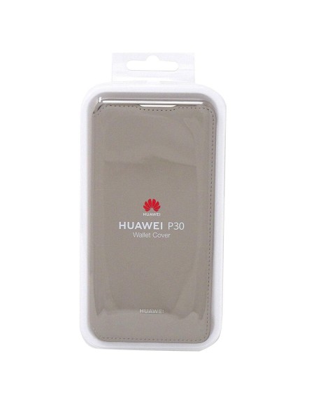 Huawei 51992858 - Funda tipo libro para Huawei P30 Caqui 51992858 kiwiku.com