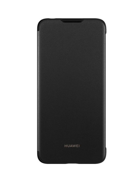 Huawei 51992945 - Funda Original Flip Cover Huawei Y6 2019 Negra 51992945 kiwiku.com