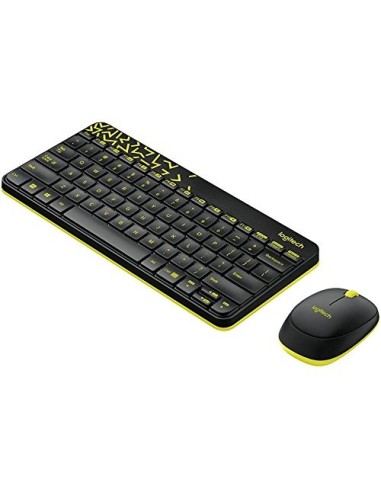 Logitech 920-008384 - Kit teclado y ratón mk240 nano wireless  kiwiku.com