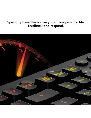 LOGITECH 920-008085 - Teclado para Prodigy Gaming G213 Negro US Internacional