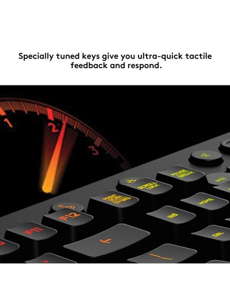 LOGITECH 920-008085 - Teclado para Prodigy Gaming G213 Negro US Internacional