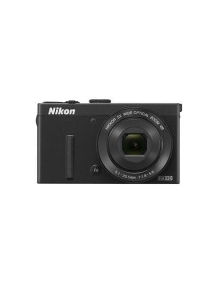 Nikon Coolpix P340 - Cámara compacta de 12.2 Mp (Pantalla de 3, zoom óptico 5x, estabilizador digital, vídeo Full HD), negro: Ni