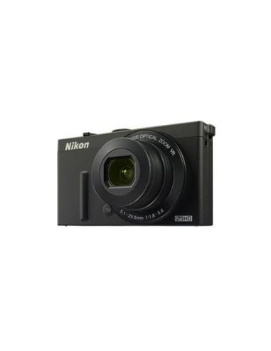 Nikon Coolpix P340 - Cámara compacta de 12.2 Mp (Pantalla de 3, zoom óptico 5x, estabilizador digital, vídeo Full HD), negro: Ni