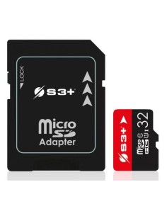 S3+ S3SDC10U1/32GB - Tarjeta Microsdhc 32gb s3 c-10 con adaptador sd S3SDC10U1/32GB kiwiku.com