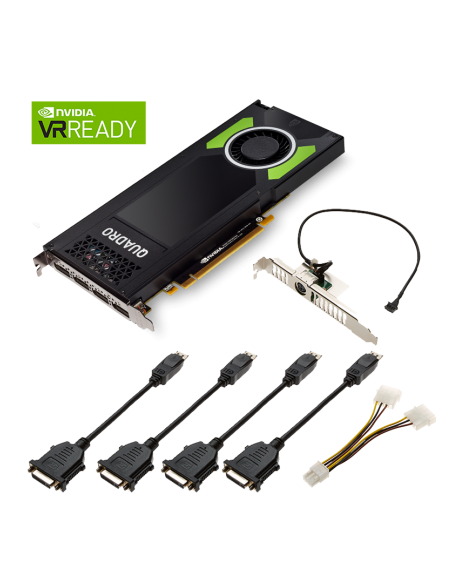 Pny  VCQP4000-PB - Tarjeta Gráfica QUADRO P4000 8GB VCQP4000-PB kiwiku.com