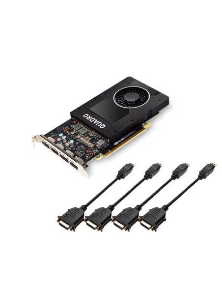 Pny  VCQP2000-PB - Tarjeta Gráfica QUADRO P2000 5GB VCQP2000-PB kiwiku.com