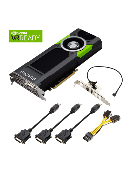Pny  VCQP5000-PB - PNY QUADRO P5000 16gb gdrr5x VCQP5000-PB kiwiku.com