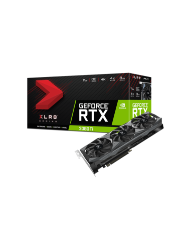 Pny  VCG2080T11TFMPB-O - Tarjeta Gráfica PNY GEFORCE RTX 2080 TI VCG2080T11TFMPB-O kiwiku.com