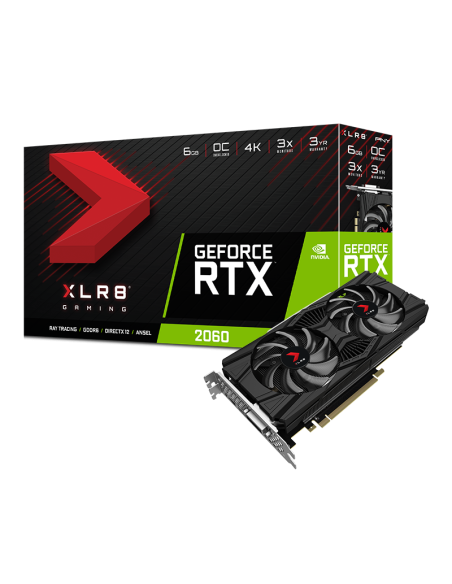 Tarjeta gráfica geforce rtx 2060 6 gb gddr6 - VCG20606DFPPB-O VCG20606DFPPB-O kiwiku.com