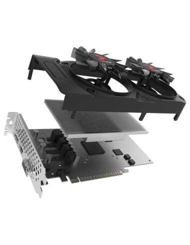 Tarjeta Grafica pny geforce® gtx 1050 ti 4gb xlr8 oc gaming 2