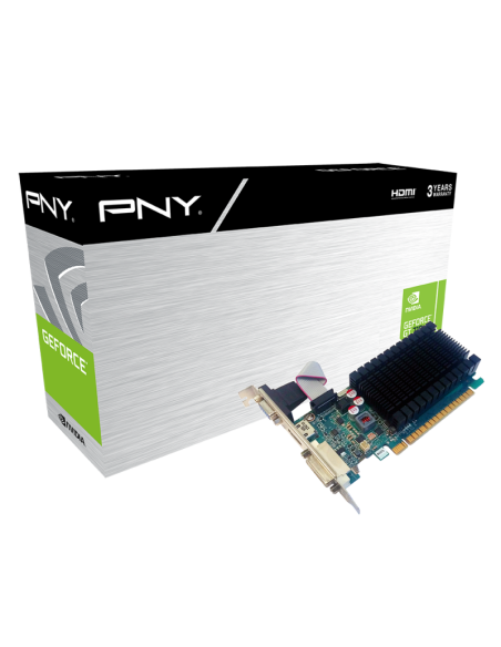 Tarjeta Gráfica Vga pny geforce® gt 710 1gb - GF710GTLH1GEPB GF710GTLH1GEPB kiwiku.com