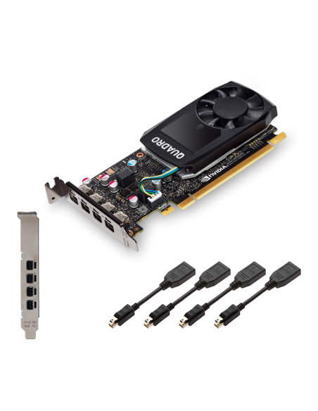 Tarjeta Gráfica Vga pny geforce quadro p620 2gb gddr5 pcie 3.0-lp - VCQP620-BLK VCQP620-BLK kiwiku.com