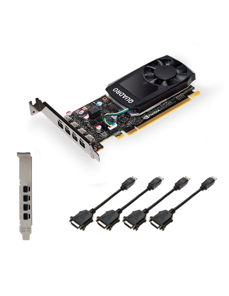 Tarjeta Gráfica Vga pny quadro p600dvi 2 gb gddr5 - VCQP600DVI-PB VCQP600DVI-PB kiwiku.com