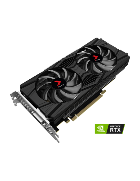 Tarjeta Gráfica Vga pny geforce® rtx 2070 xlr8 oc 8gb gddr6 gaming dvi dp VCG20708DFPPB-O