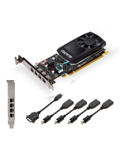 Tarjeta Gráfica pny Quadro P1000 4GB GDDR5 VCQP1000-PB VCQP1000-PB kiwiku.com