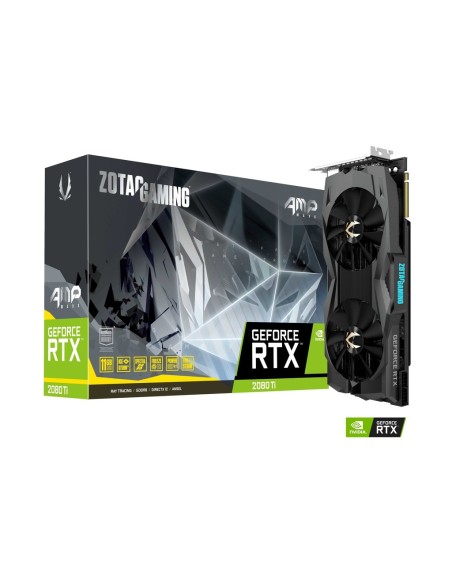 Tarjeta gráfica zotac rtx 2080 gaming ti amp maxx 11gb gddr ZT-T20810H-10P kiwiku.com