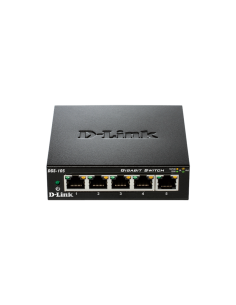 Switch d-link  5p 10/100/1000 metal soho dgs-105 DGS-105 kiwiku.com