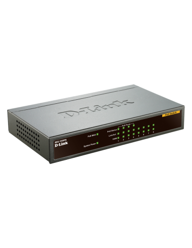 D-Link DES-1008PA - Switch de red 8p No administrado Fast Ethernet 10/100 DES-1008PA kiwiku.com
