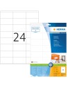 Etiquetas blancas 70x36 mm 100 hojas A4 2400 uds 4453 Herma
