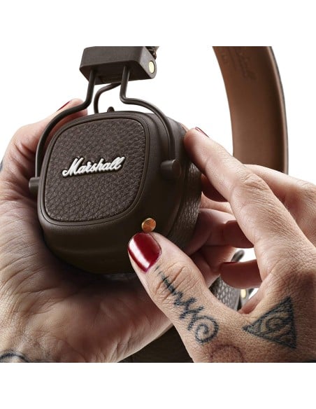 Auriculares Plegables Bluetooth Marshall Major III BT marrón 5008920 kiwiku.com
