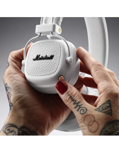 Auriculares Plegables Bluetooth Marshall Major III BT Blanco 5008921 5008921 kiwiku.com