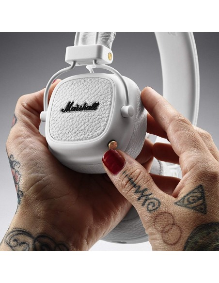 Auriculares Plegables Bluetooth Marshall Major III BT Blanco 5008921 5008921 kiwiku.com