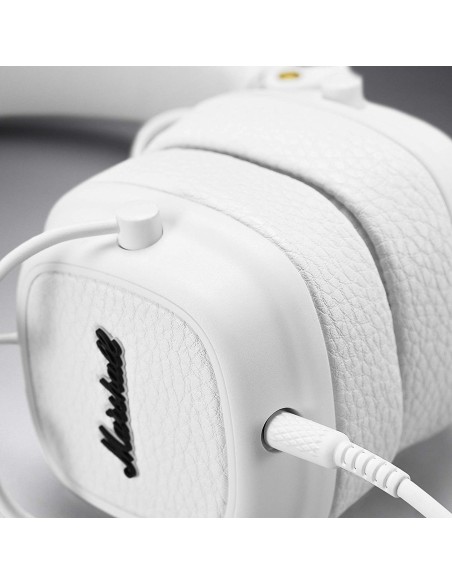 Auriculares Marshall Major III blanco con cable 5008926  5008926 kiwiku.com